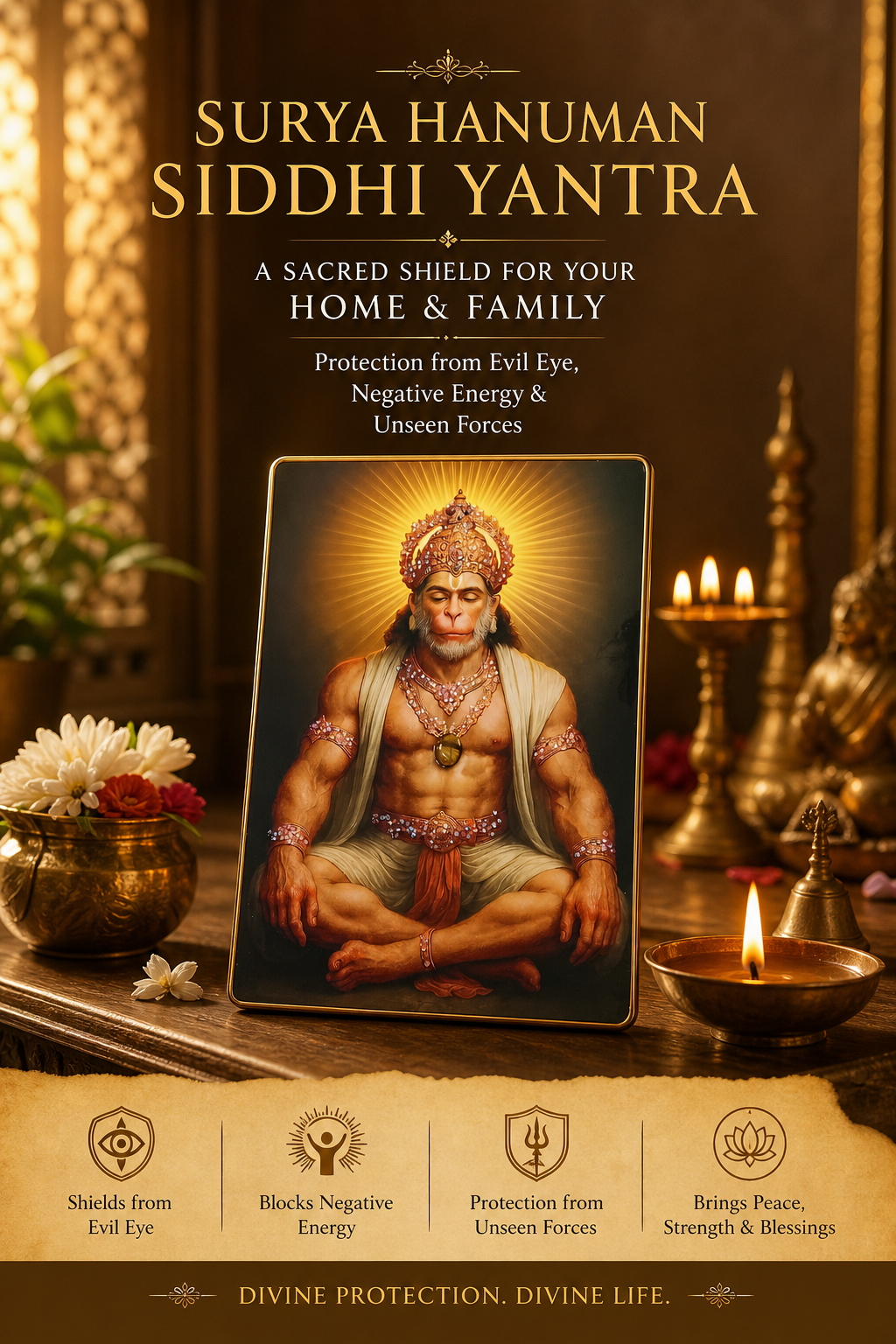 Surya Hanuman Siddhi Yantra